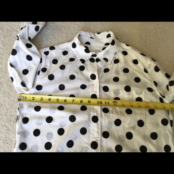 Equipment polka dot button down shirt - Picture 8 of 9